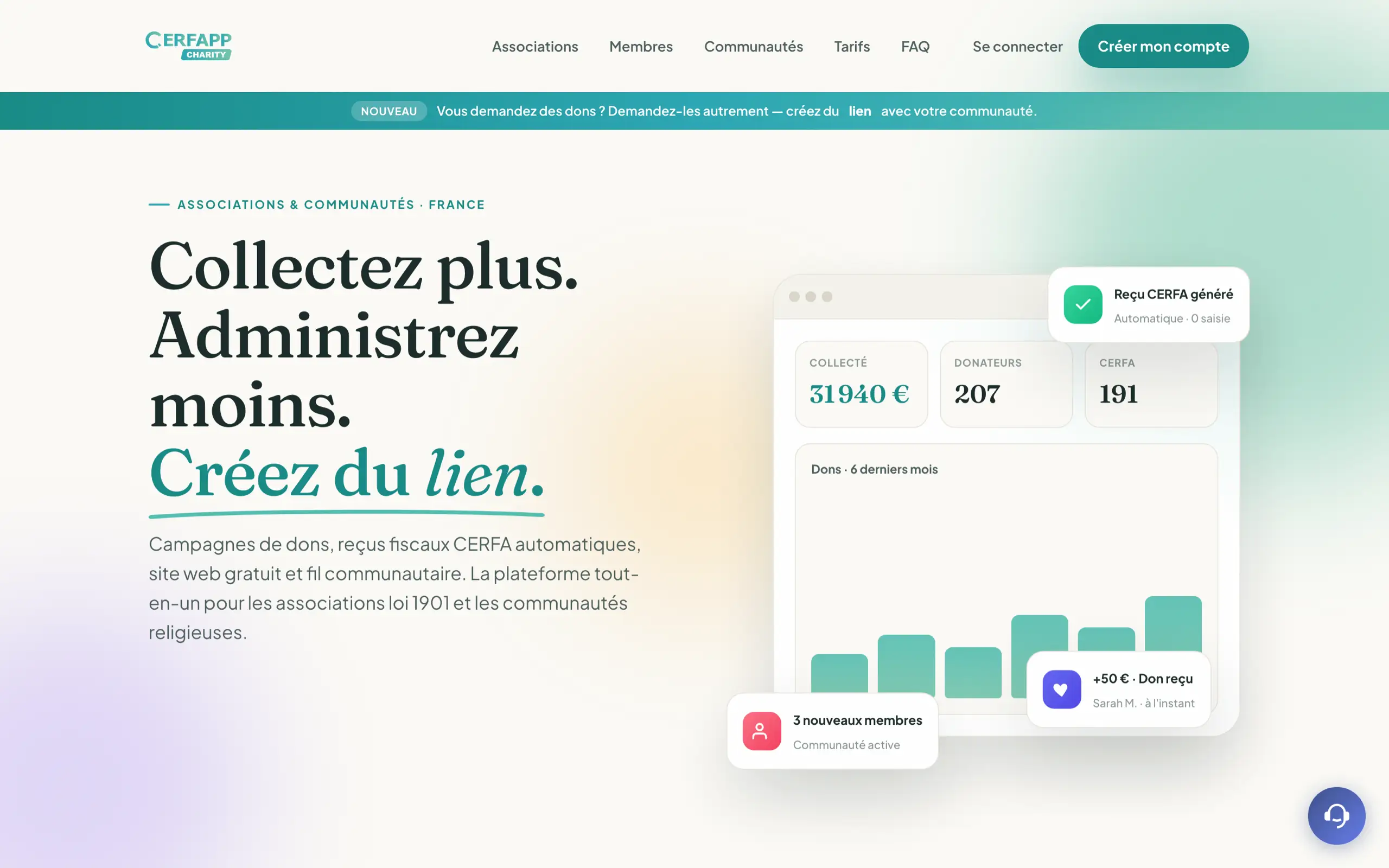 Le site CerfApp