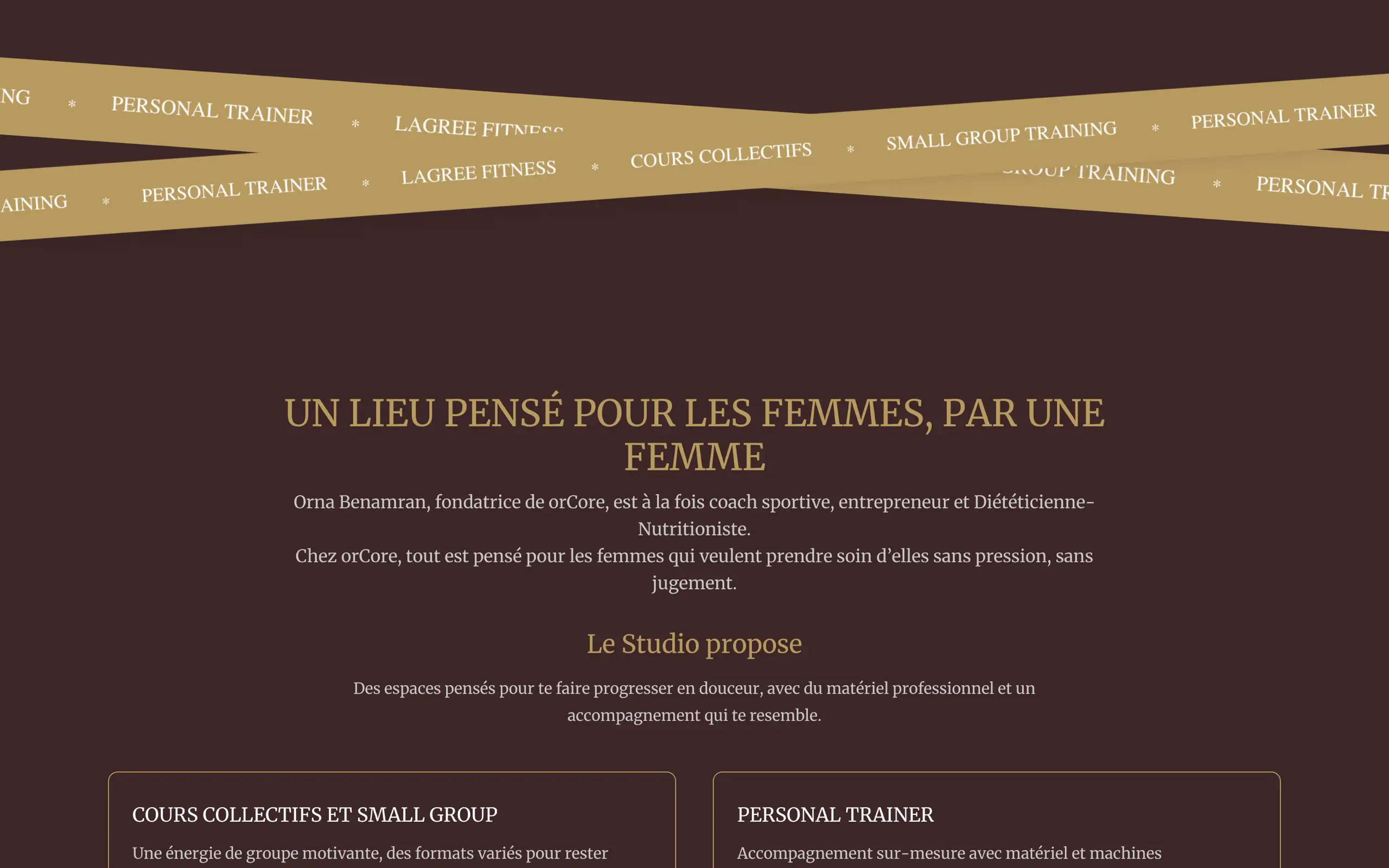 Le site orCore